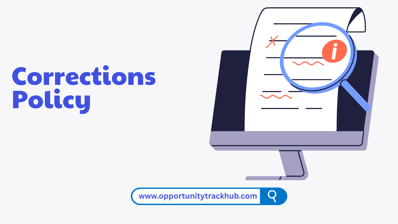 Editorial team reviewing scholarship updates and correcting errors to ensure accuracy